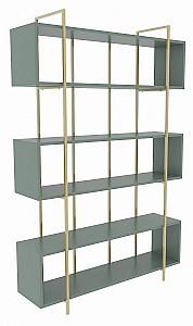 Etajera Trendy Bruti Verde/Auriu