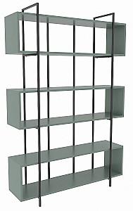 Etajera Trendy Bruti Verde/Negru