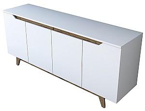 Comoda Trendy GD102 1874 Alb/Nuc (Maro)