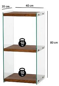 Etajera Trendy Aqua 2 Natural (Maro)