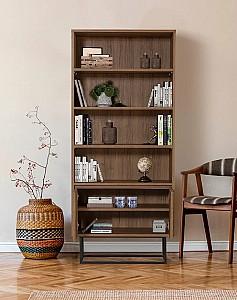 Dulap Trendy Rea Nuc (Maro)/Negru