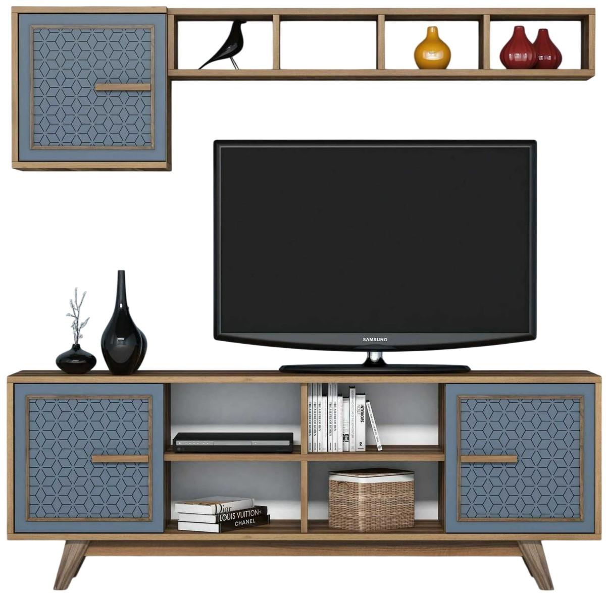 Living Trendy Ayla Nuc (Maro)/Albastru