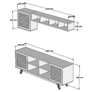 Living Trendy Ayla Nuc (Maro)/Albastru