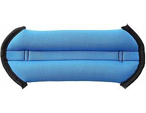 Greutate pentru fitness HMS OB04 2x1kg (Blue/Black)