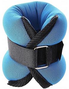 Greutate pentru fitness HMS OB04 2x1kg (Blue/Black)