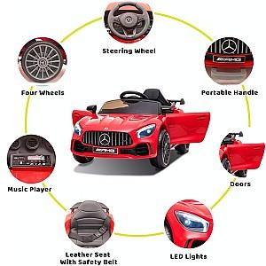 Maşină electrică Kids Car MERCEDES-AMG GT R Red