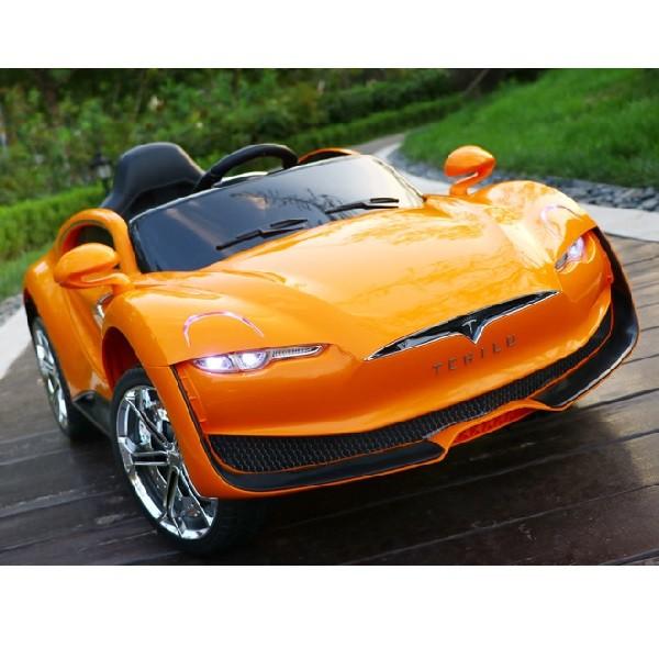 Maşină electrică Essa Toys (Orange)