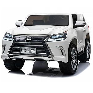 Maşină electrică Kids Car Lexus LX570 White