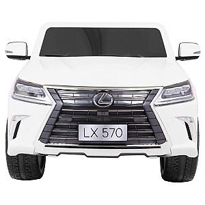 Maşină electrică Kids Car Lexus LX570 White