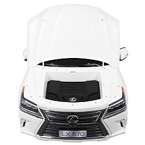 Maşină electrică Kids Car Lexus LX570 White