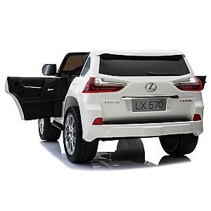 Maşină electrică Kids Car Lexus LX570 White
