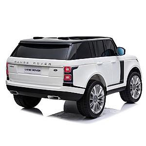 Maşină electrică Kids Car Land Rover Range Rover White