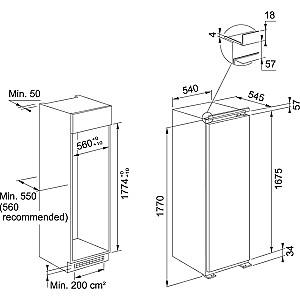 Frigider incorporabil Franke FSDR 330 V NE F ( 118.0627.481 )
