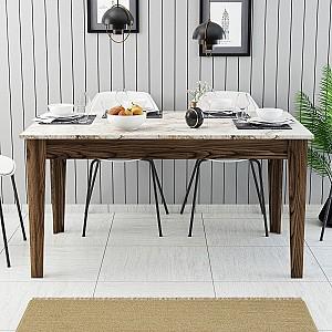 Masa Trendy Milan 515 Nuc (Maro)/Alb