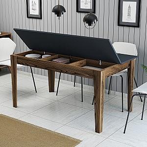 Masa Trendy Milan 513 Nuc (Maro)/Antracit (Gri)