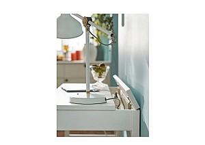 Masa de birou IKEA Hemnes white 120×47 см (2 sertare)