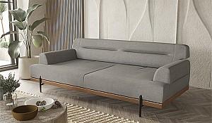 Canapea Modalife Linen 3S Light Grey (Gri Deschis)