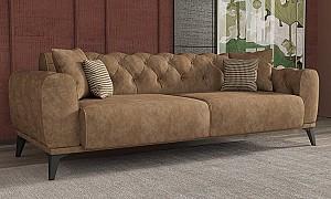 Canapea Modalife Milano 3S Brown (Maro)