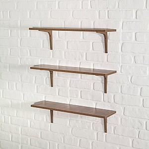 Raft de perete Modalife Triple Brown (Maro)