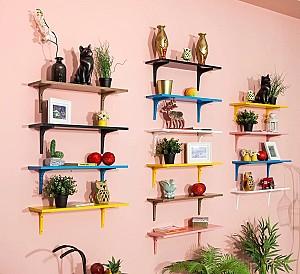 Raft de perete Modalife Triple Brown (Maro)