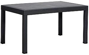 Masa de gradina Modalife Rattan large Antracite