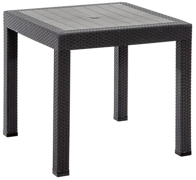 Masa de gradina Modalife Rattan Antracite