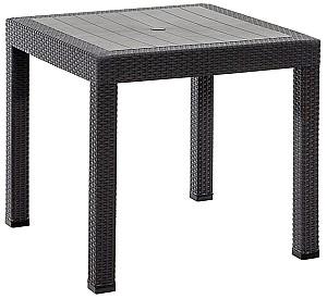 Masa de gradina Modalife Rattan Antracite