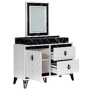 Masa de machiaj Modalife Avrupa White