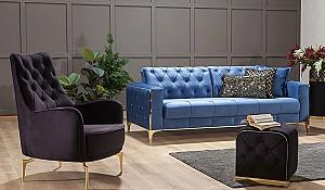 Bancheta Modalife Vivaldi Black(Negru)