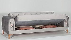 Canapea Modalife Anfora 3S Light Grey