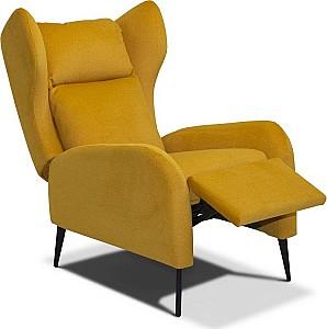 Fotoliu reclainer Queens Chelsea Galben