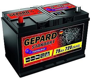 Acumulator auto GEPARD Standart 75 AH 650A Japan