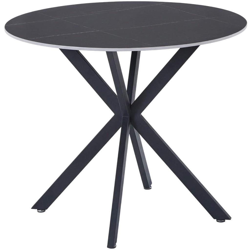 Masa Yasen T2492 900x751 Ceramică Negru / Negru