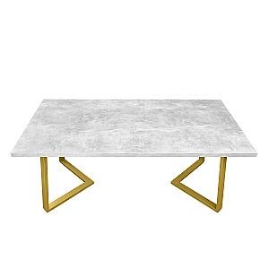 Masa DP Frida Beton/Golden 1800×900