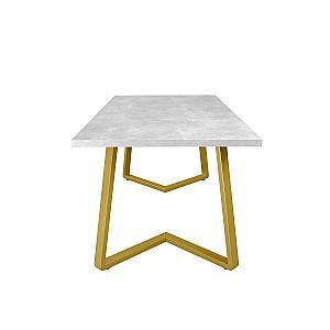 Masa DP Frida Beton/Golden 1800×900