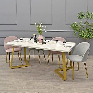 Masa DP Frida Mătase/Golden 1800×900