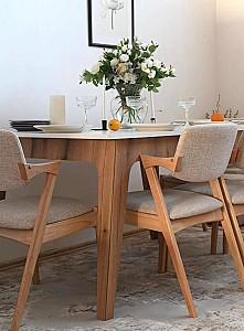 Masa Fabrik Home Crown Frasin Alb/Stejar Ewok(Bej)