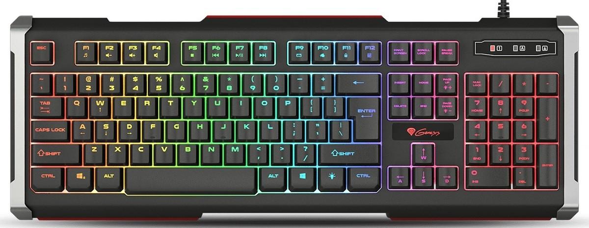 Tastatura gaming  Genesis Rhod 400 RGB US (NKG-0993)