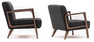 Fotoliu Trendy Kemer Gri inchis