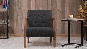 Fotoliu Trendy Kemer Gri inchis