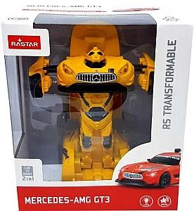 Masina jucarie Rastar 1:32 Mercedes-Benz GT3 Transformable Yellow 62310
