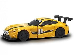 Masina jucarie Rastar 1:32 Mercedes-Benz GT3 Transformable Yellow 62310