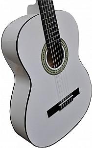 Chitara clasica Clifton Valesca 4/4 White Set