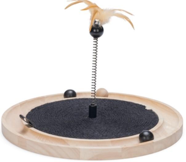 Jucarie pentru pisica Beeztees IDAH BLACK