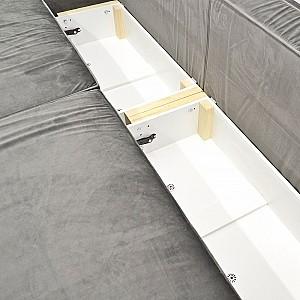 Canapea DP FOLD 155×200 Gri