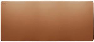 Mouse pad MIIIW Monochrome Leather Size XL Brown (900x400x2mm)