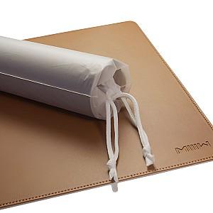 Mouse pad MIIIW Monochrome Leather Size XL Brown (900x400x2mm)