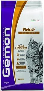Hrana uscata pentru pisici Gemon ADULT COMPLETE Chicken/Turkey 2kg