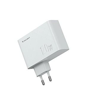 Incarcator telefon HELMET GAN QUICK 120W White