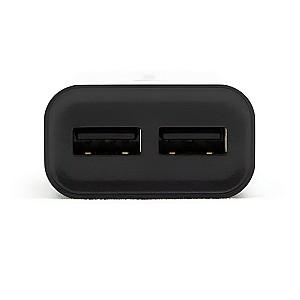 Incarcator telefon HELMET Wall Charger with Cable USB to Lightning 2xUSB Black